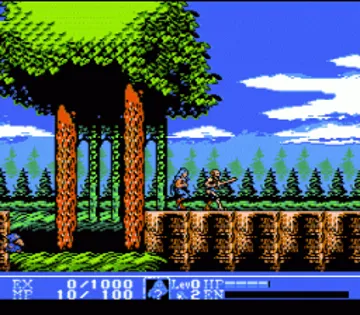 KickMaster (USA) screen shot game playing